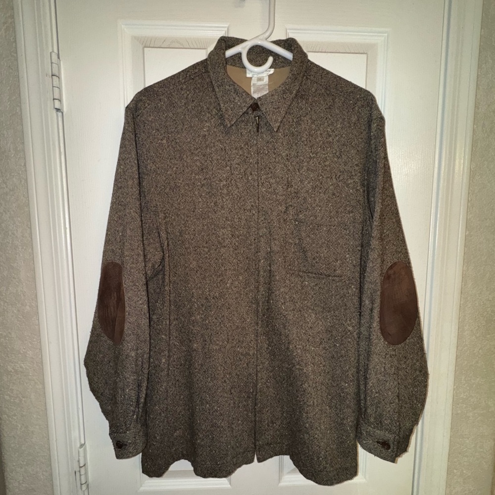 JONES OF NEW YORK - Women's Tweed Zip Jacket & Skirt Suit